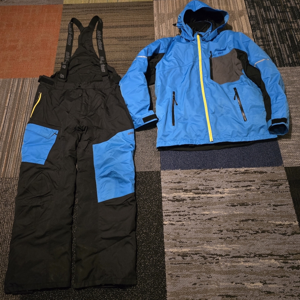 Ski-doo Men's MCode Jacket and Bibs Set Size Large